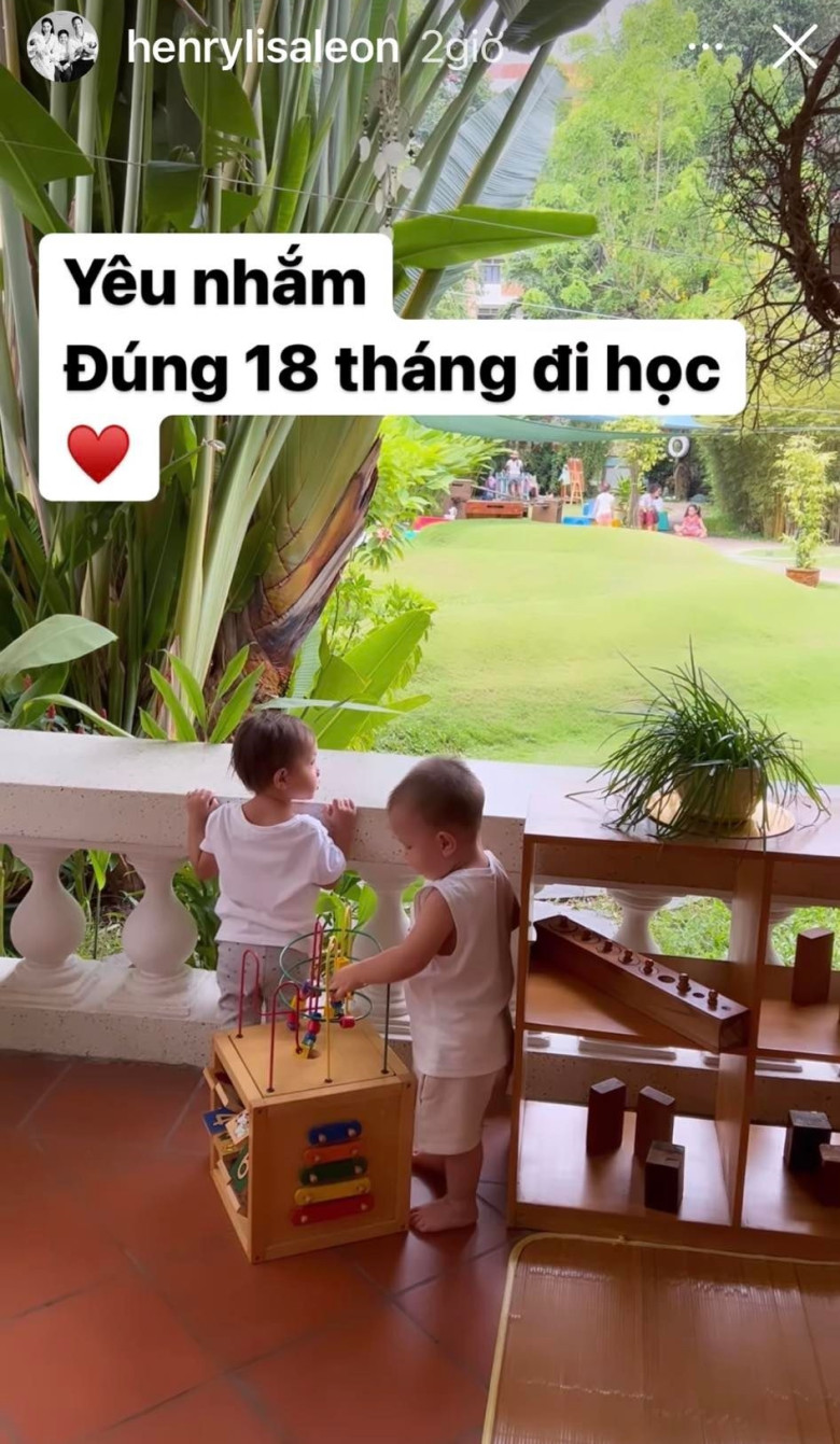 Sao Việt đưa con đi học mẫu giáo từ sớm: Thanh Trúc chuyển trường cho ái nữ, Hồ Ngọc Hà làm "gia sư" tiếng Việt 10 Hồ Ngọc Hà chia sẻ về chuyện cho 2 con đi học.