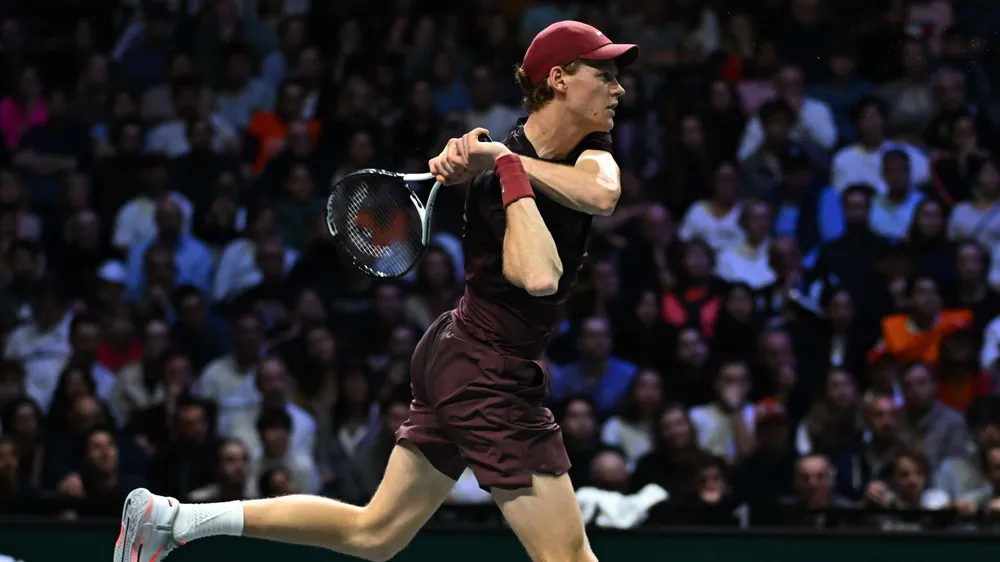 Sinner sẽ chiếm đỉnh bảng thế giới nếu vô địch Paris Masters. Ảnh: ATP số 1 thế giới