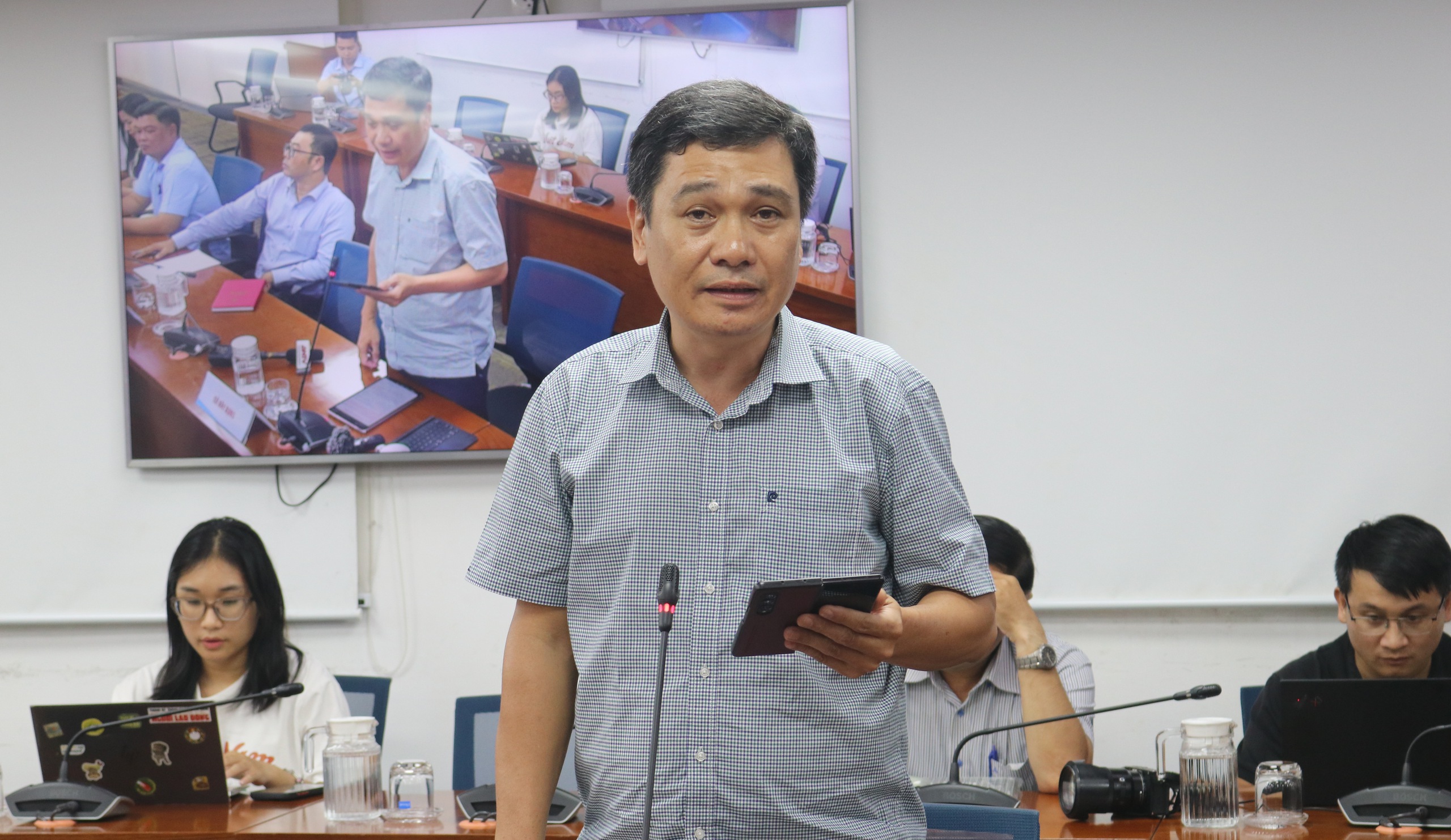 Sở Xây dựng thông tin tiến độ dự án chống sạt lở bán đảo Thanh Đa - Ảnh 1.