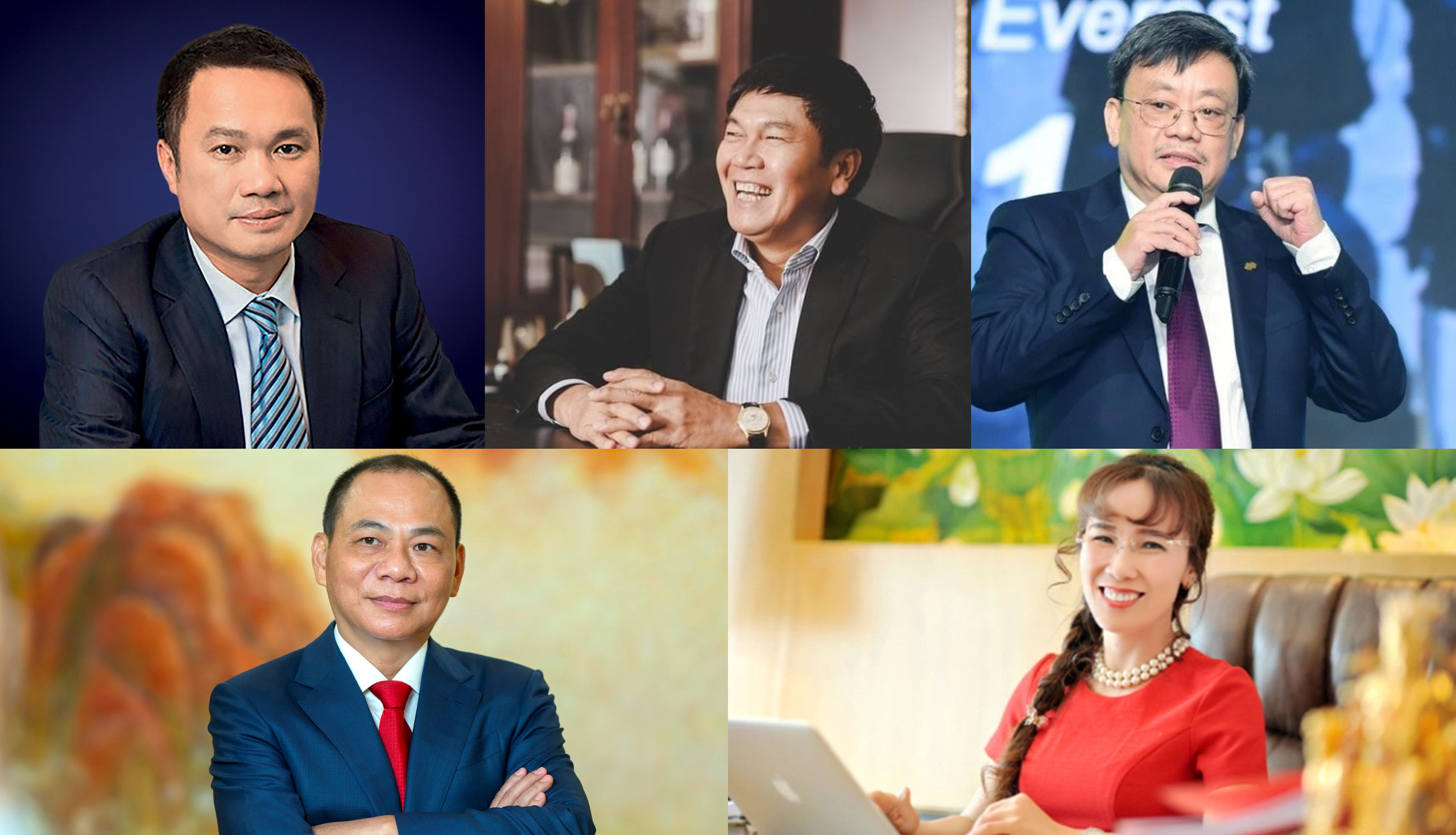 So tài kiếm tiền giữa các doanh nghiệp của 5 tỉ phú USD Việt Nam - Ảnh 1.