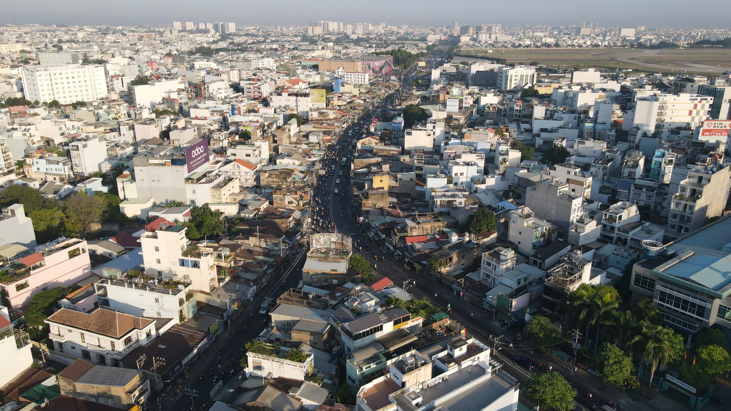 TP HCM nâng tỷ lệ đất giao thông lên 15%, mật độ 2,5 km/km² - Ảnh 1.