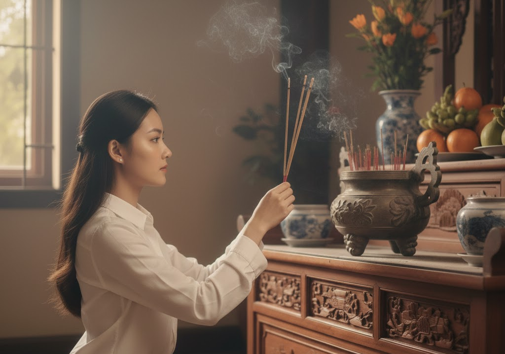 Tại sao nên kiêng thắp hương buổi tối?- Ảnh 2.