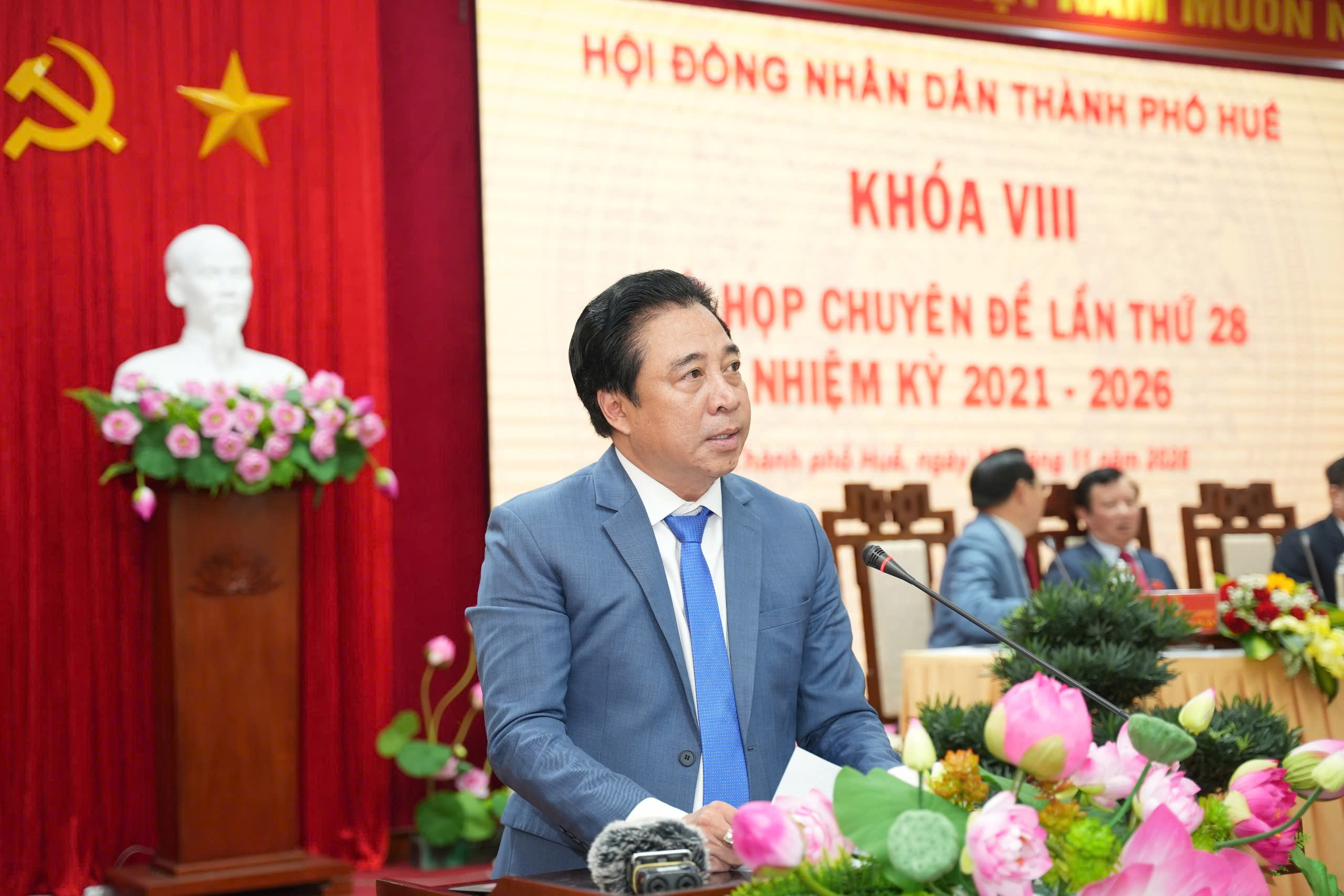 Tân Chủ tịch TP . Huế chỉ đạo mới về tăng trưởng và cơ chế đặc thù - Ảnh 1.