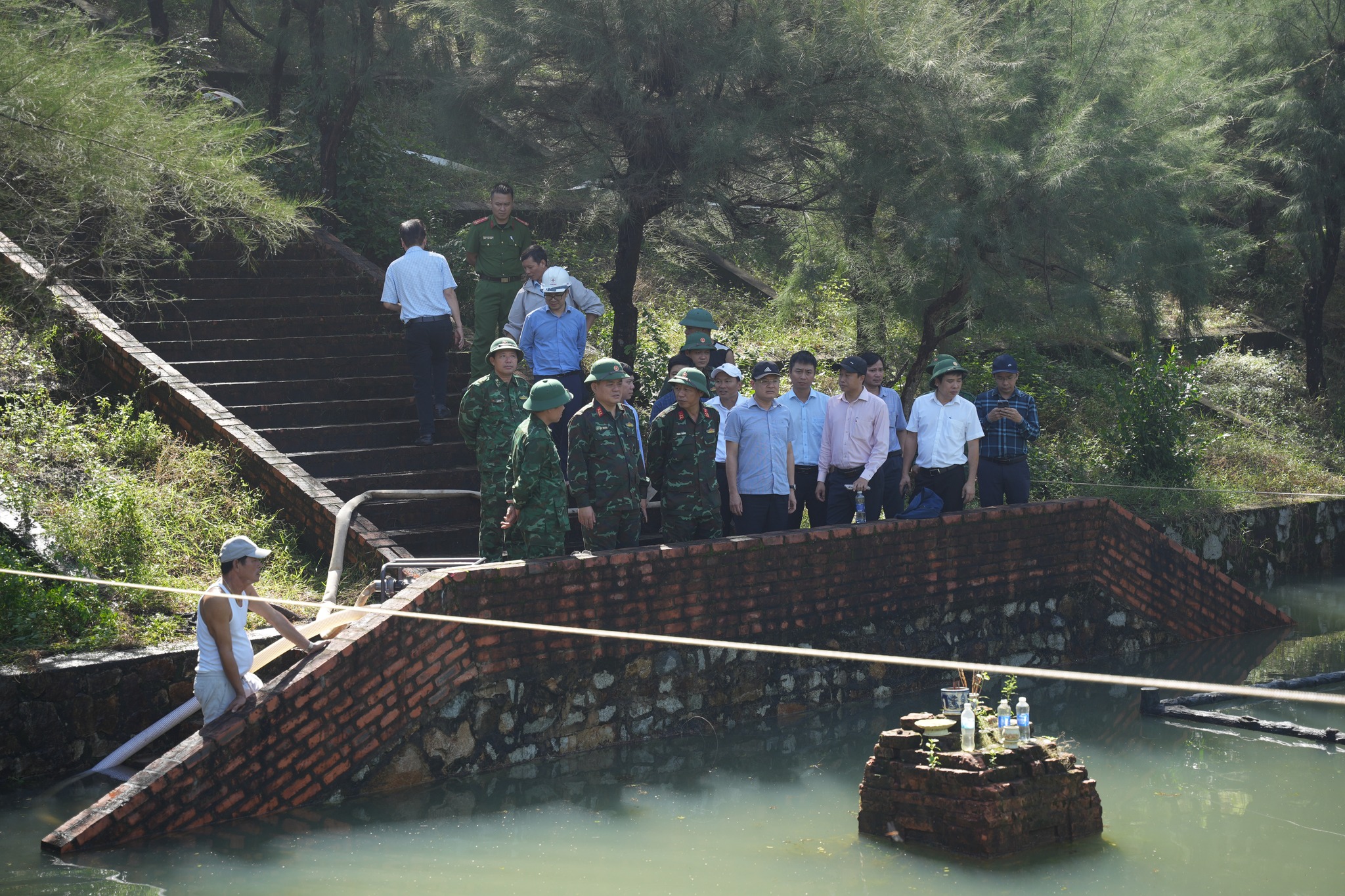 Tháp Chăm ở Huế ngập nhiều ngày, lãnh đạo thành phố phê bình chính quyền địa phương- Ảnh 1.