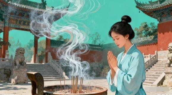 thắp hương, cầu nguyện