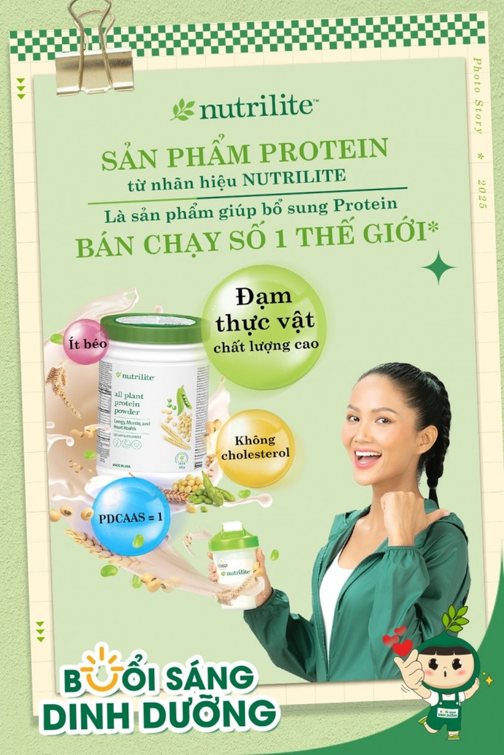 Thêm đạm thực vật mỗi sáng - Sống khỏe chủ động mỗi ngày - 1