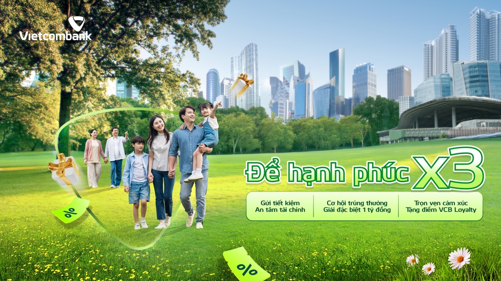 Thông điệp tích cực từ chương trình “Để hạnh phúc nhân ba” của Vietcombank - 1
