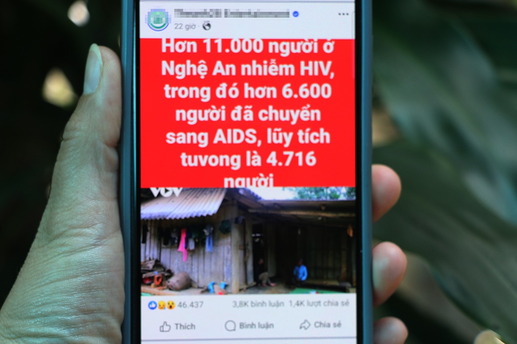 Thực hư thông tin “hơn 11.000 người ở Nghệ An nhiễm HIV” - 1