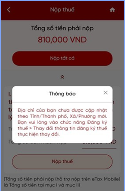 4 lỗi người nộp thuế thường gặp trên Etax Mobile: Thuế Hà Nội hướng dẫn xử lý- Ảnh 6.