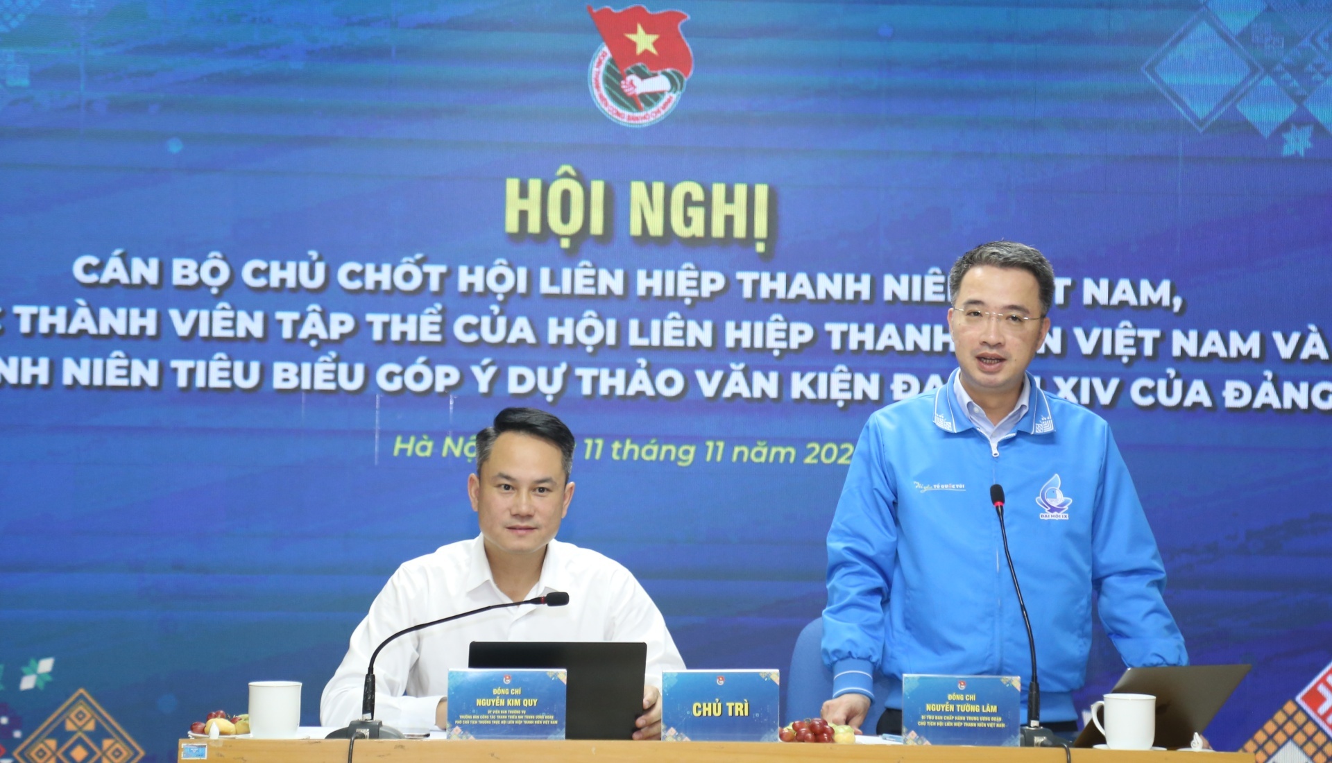 Niềm tin gửi Đảng của thanh niên VN trong hội nghị góp ý Đại hội XIV - Ảnh 1.