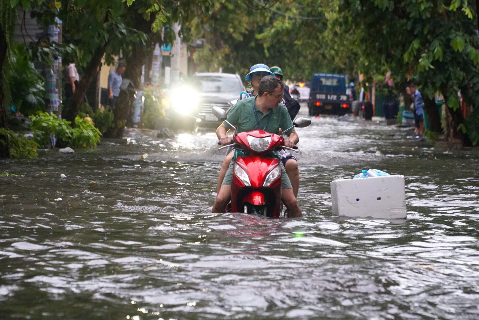 Sở Nông nghiệp và Môi trường TP HCM nói về sụt lún - Ảnh 1.