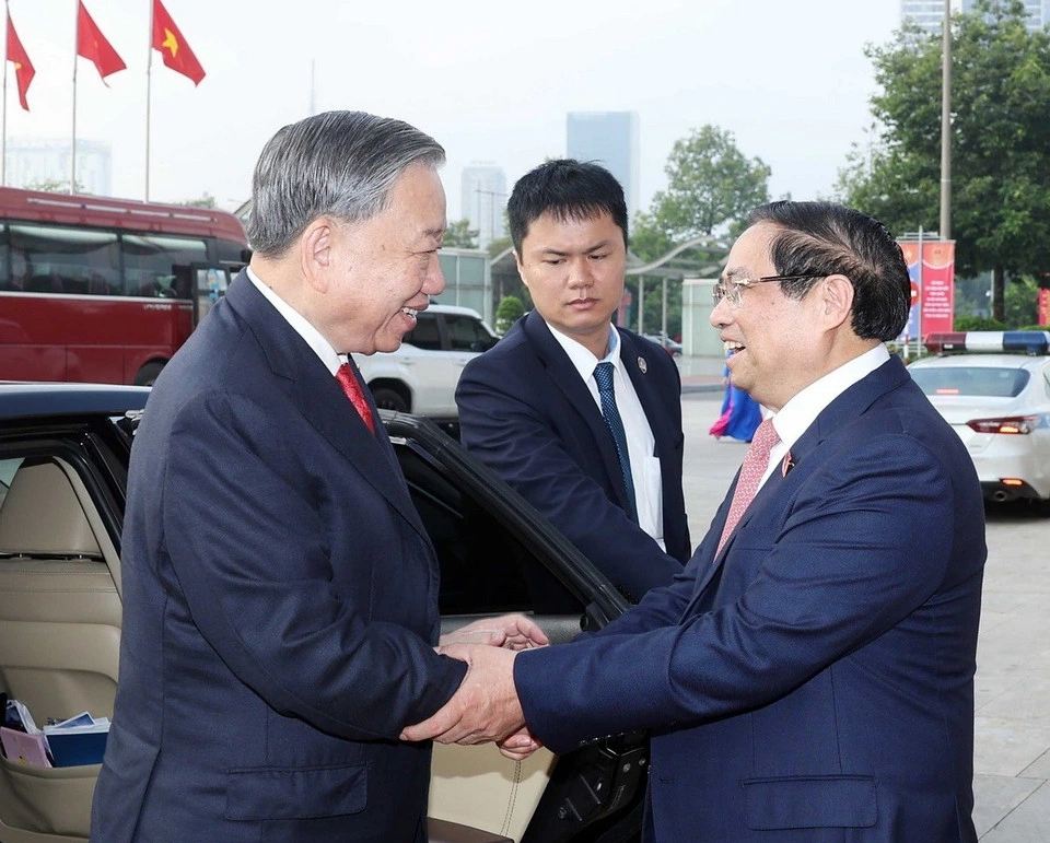 Tổng Bí thư Tô Lâm dự Đại hội đại biểu Đảng bộ Chính phủ - Ảnh 1.