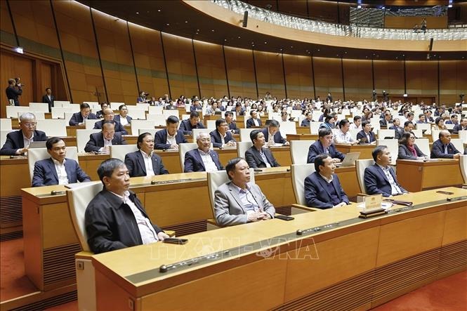 Tổng Bí thư Tô Lâm gợi mở yêu cầu góp ý dự thảo văn kiện Đại hội XIV của Đảng - Ảnh 2.