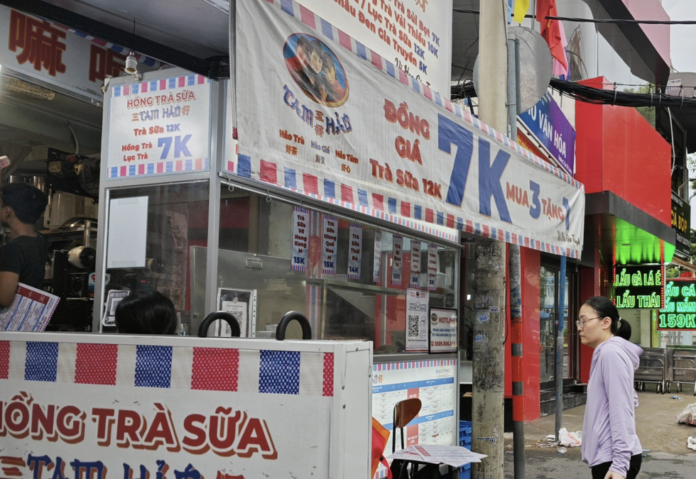 Trà sữa siêu rẻ 7.000 đồng/ly “làm mưa làm gió” ở TPHCM, lộ điểm bất ngờ - 2