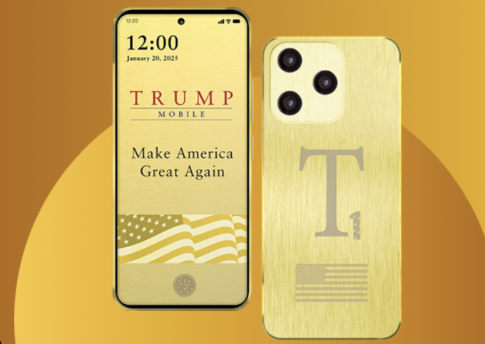 Smartphone Trump T1. Ảnh: Trump Mobile