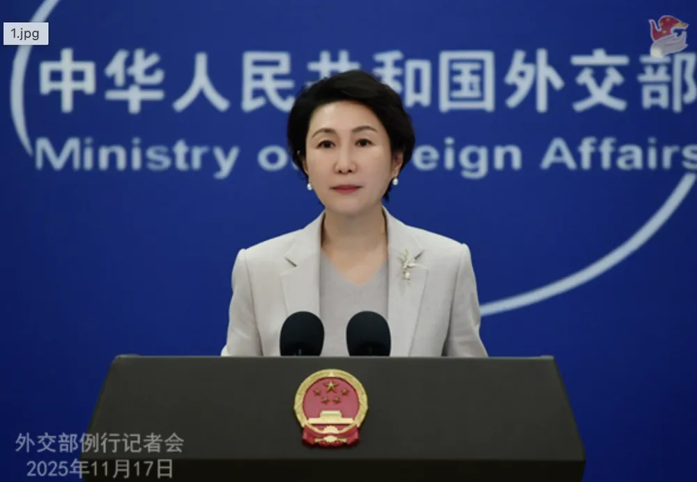 Phát ngôn viên Bộ Ngoại giao Trung Quốc Mao Ninh. Ảnh: BỘ NGOẠI GIAO TRUNG QUỐC Trung Quốc kêu gọi Nhật không vượt lằn ranh đỏ về Đài Loan, cảnh báo 'đừng đùa với lửa'.png