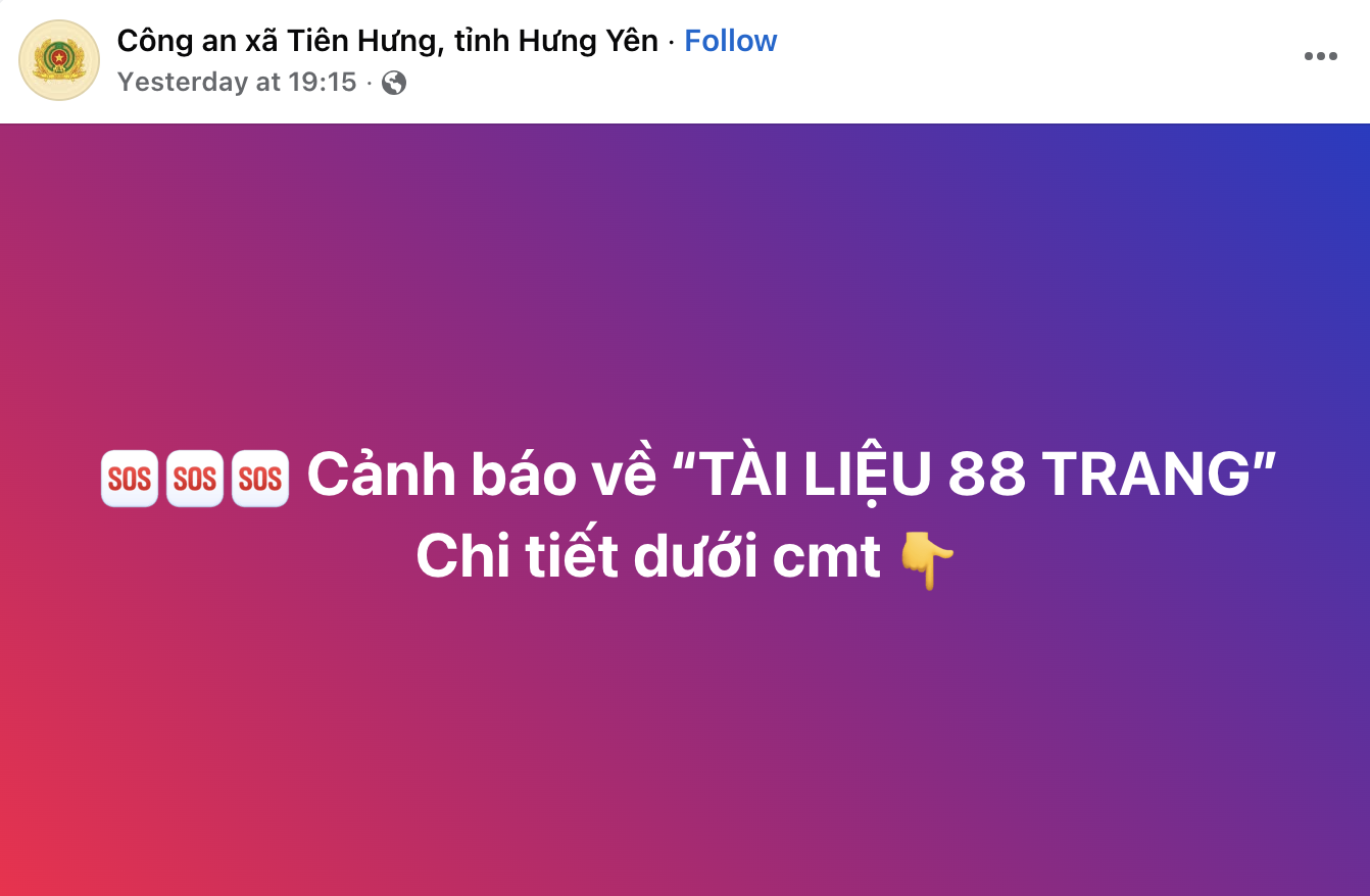 “Tài liệu 88 trang”: Từ chối truy cập để bảo vệ mình khỏi hiệu ứng hoảng loạn lan truyền- Ảnh 1.