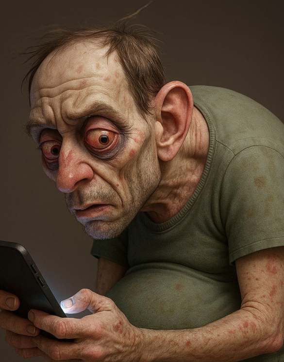 Hình mẫu Sam mô phỏng hình ảnh của con người vào năm 2050 nếu không từ bỏ