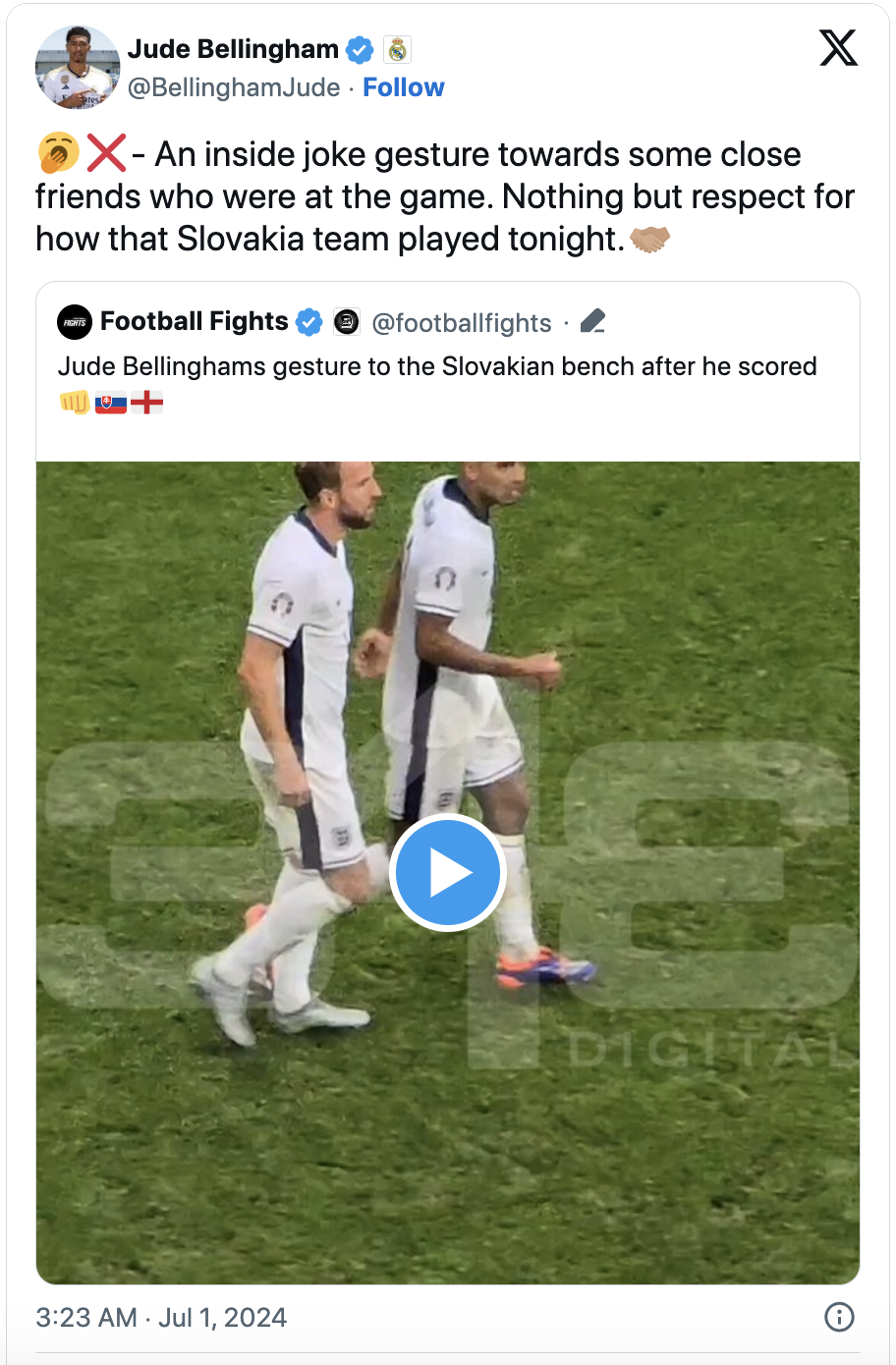 UEFA điều tra hành động lạ của Bellingham, Anh chuẩn bị phương án xấu nhất - Ảnh 3.