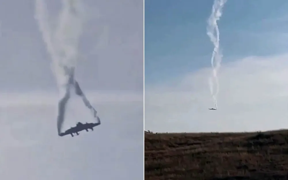 VIDEO: Máy bay quân sự Thổ Nhĩ Kỳ chở 20 người rơi ở Georgia