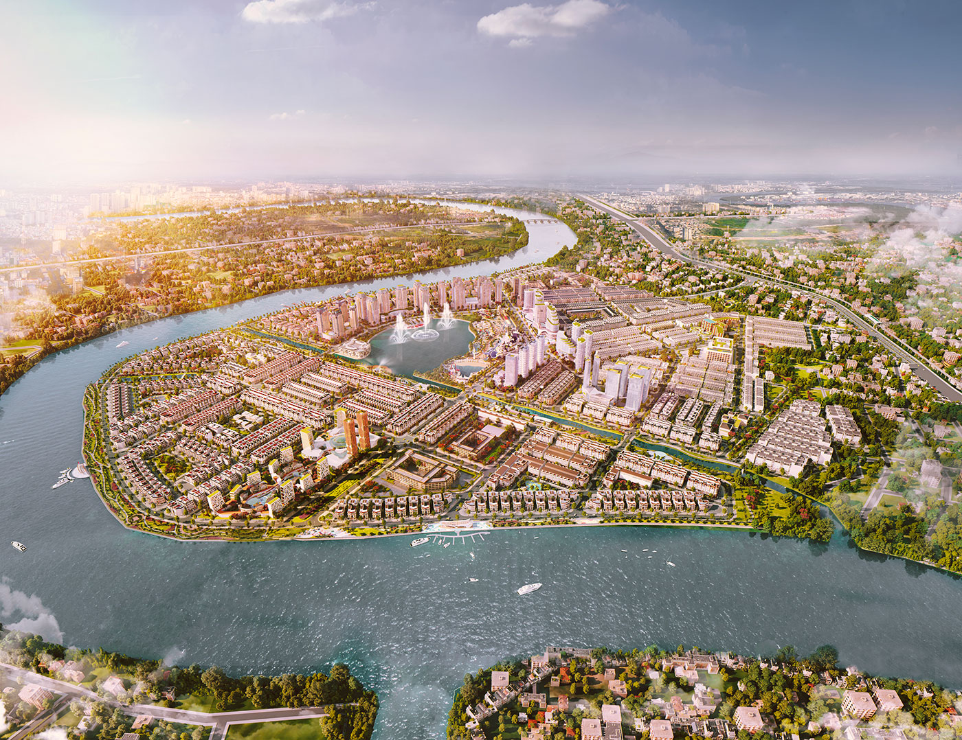 Van Phuc City - biểu tượng sống di sản bên sông Sài Gòn- Ảnh 1.