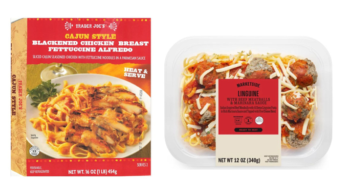 Hai sản phẩm mì bị thu hồi. Ảnh: USDA