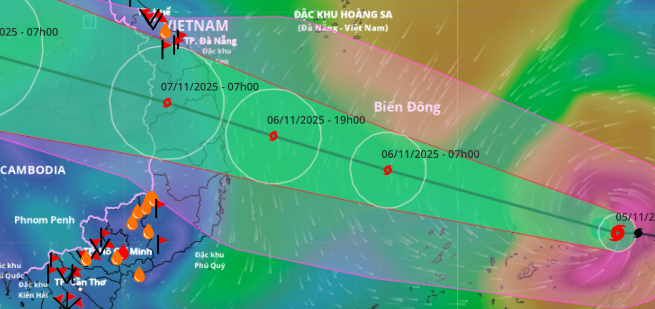 Vì sao bão số 13 Kalmaegi dự báo mạnh thêm lên cấp 14, giật cấp 17 khi vào Biển Đông?- Ảnh 1.
