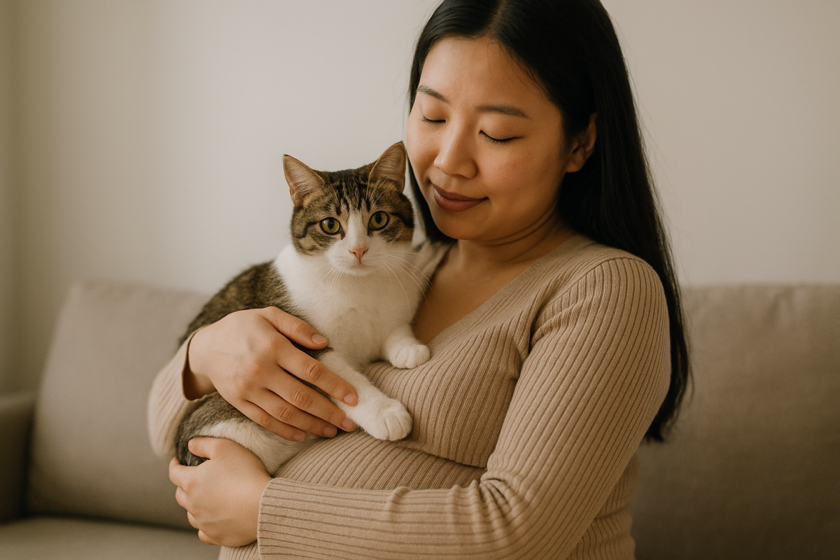 Vi sao thai phu tranh tiep xuc thu cung