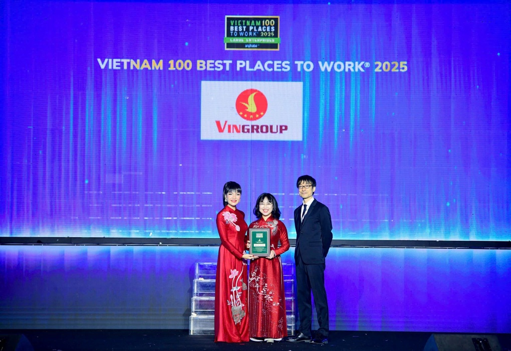 Vingroup thăng hạng trong Top 10 nơi làm việc tốt nhất Việt Nam - 1