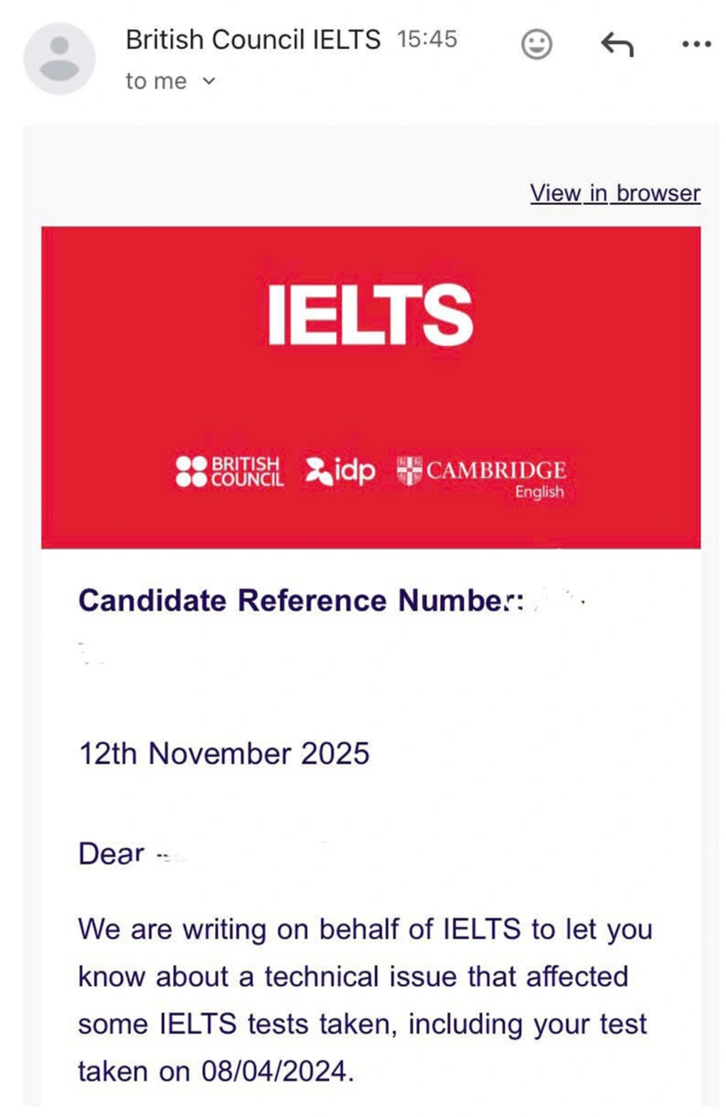 Vụ loạt bài thi IELTS bị sửa điểm: Thí sinh giảm 1 điểm lo bị huỷ học bổng - 1