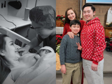 Vừa sinh con thứ 2 ở Canada, Diễm Hương đòi "bỏ chồng về nước", em bé được vài ngày tuổi lại đón "tin vui" 12 Hoa hậu Diễm Hương sinh con cho chồng thứ 3 tại Canada, quý tử đầu lòng 10 tuổi lên chức anh trai