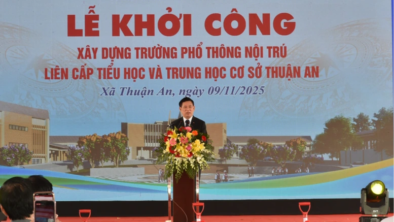 Thủ tướng phát động khởi công xây dựng 72 trường nội trú cho học sinh vùng biên - Ảnh 7.