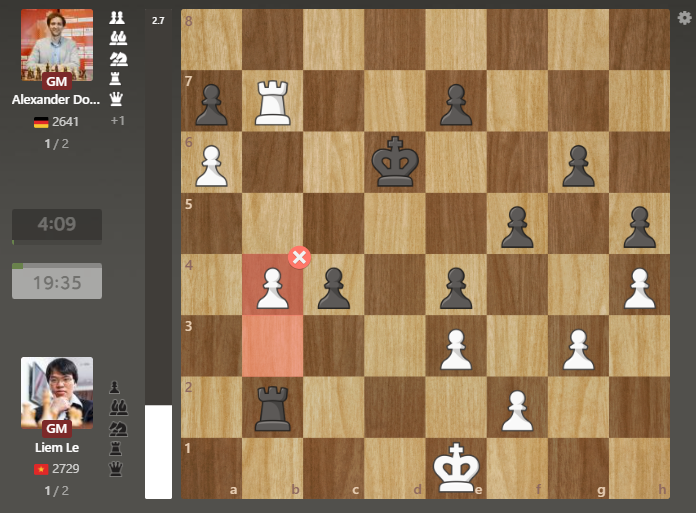 Xem lại ván đấu Lê Quang Liêm thủ hòa ngoạn mục tại vòng 5 World Cup cờ vua - Ảnh 3.