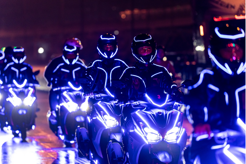 Yamaha lần đầu tiên tổ chức hành trình chinh phục màn đêm cùng Yamaha NVX- Ảnh 1. Yamaha lần đầu tiên tổ chức hành trình chinh phục màn đêm cùng Yamaha NVX- Ảnh 1.