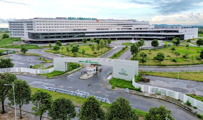 Cơ sở 2 Bệnh viện Bạch Mai tại Ninh Bình. Ảnh: Bệnh viện cung cấp