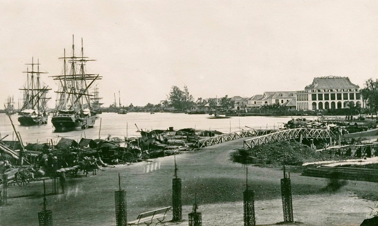 165 năm thương cảng Sài Gòn - Kỳ 1: Bến tàu của chiến tranh và phát triển - Ảnh 1. cảng sài gòn - Ảnh 1.