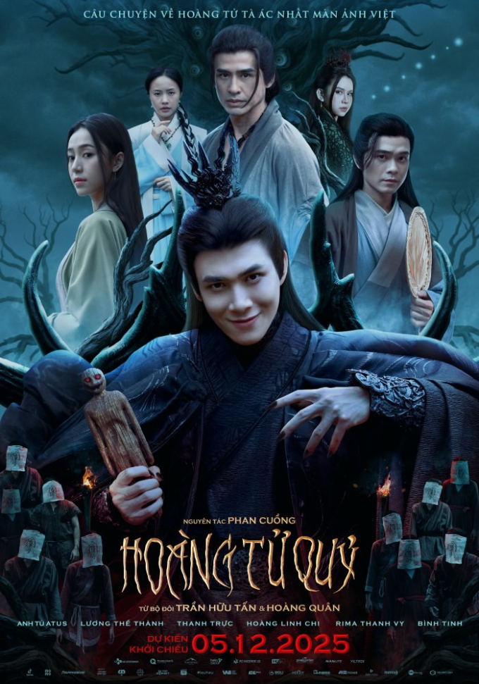 Poster Hoàng tử quỷ, phim được phổ biến đến người xem từ đủ 18 tuổi trở lên (18+). Ảnh: CJ ENM