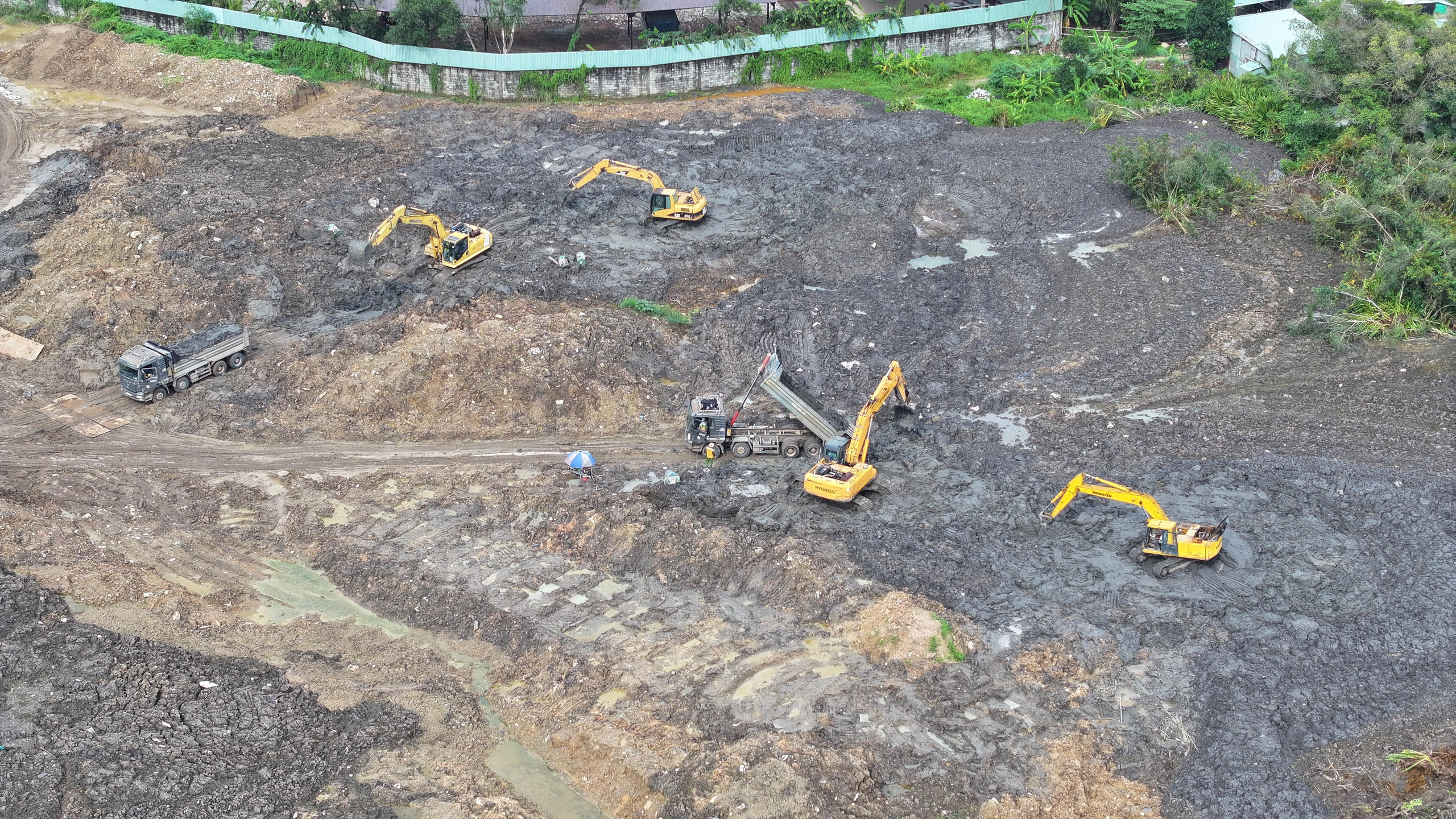 Thâm nhập “đại công trường” san lấp trái phép - Ảnh 5.