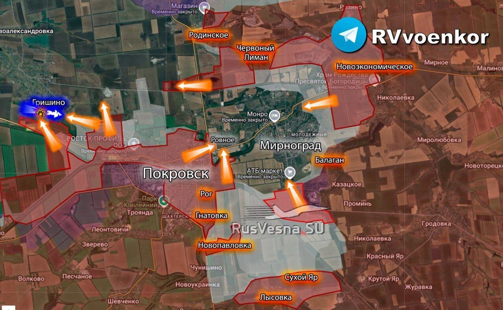 Chiến sự Ukraine 1/12: Nga đẩy lùi nhiều cuộc phản công ở Pokrovsk - 7