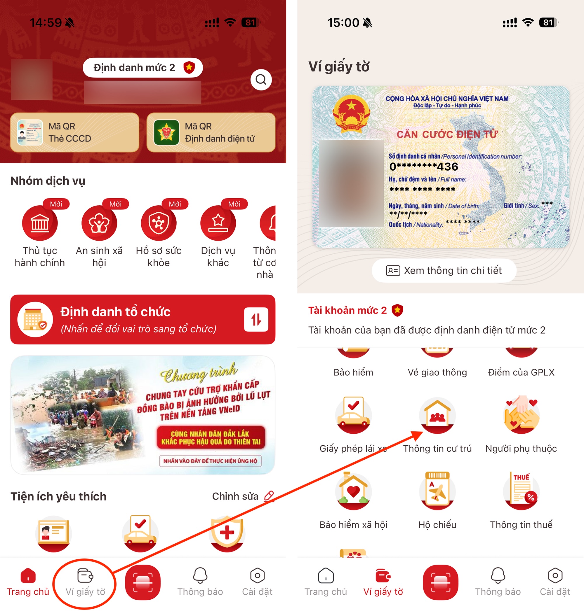 Cách cập nhật thông tin cư trú trên VNeID để tránh bị phạt từ ngày 15.12 - Ảnh 3.