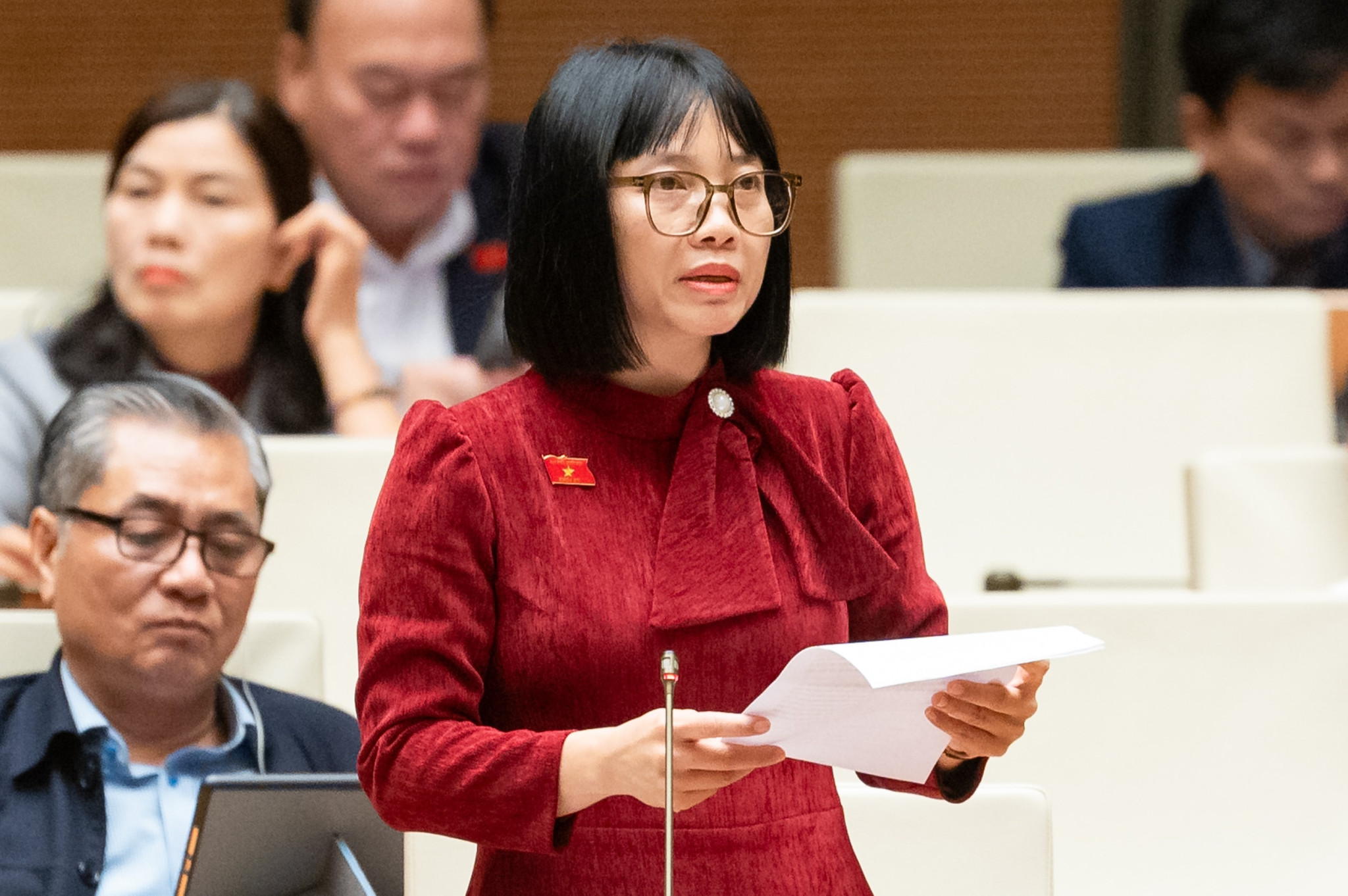 Các đại biểu Quốc hội thảo luận về thu hồi đất và mức bồi thường 2 thu hồi đất - Ảnh 2.