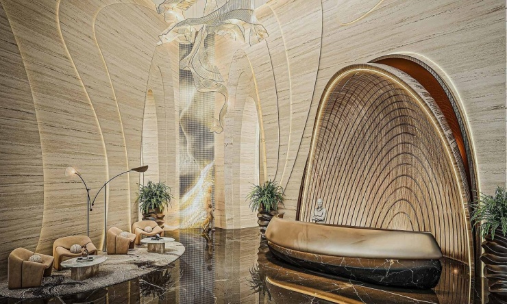 Bên trong khách sạn cao nhất Dubai 3 Bên trong khách sạn cao nhất Dubai - 2