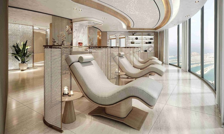 Bên trong khách sạn cao nhất Dubai 4 Bên trong khách sạn cao nhất Dubai - 3