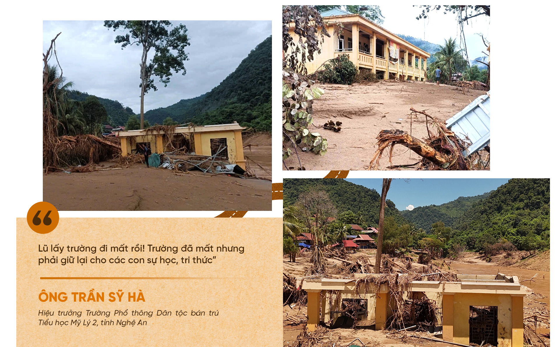 Lũ “lấy mất” trường, thầy cô đi xin từng cuốn vở, gieo mùa chữ mới - 6 Lũ “lấy mất” trường, thầy cô đi xin từng cuốn vở, gieo mùa chữ mới - 6