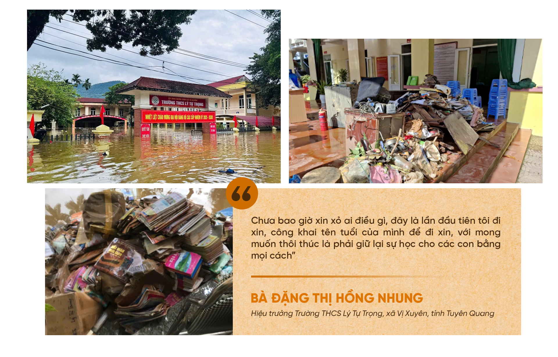 Lũ “lấy mất” trường, thầy cô đi xin từng cuốn vở, gieo mùa chữ mới - 10 Lũ “lấy mất” trường, thầy cô đi xin từng cuốn vở, gieo mùa chữ mới - 10