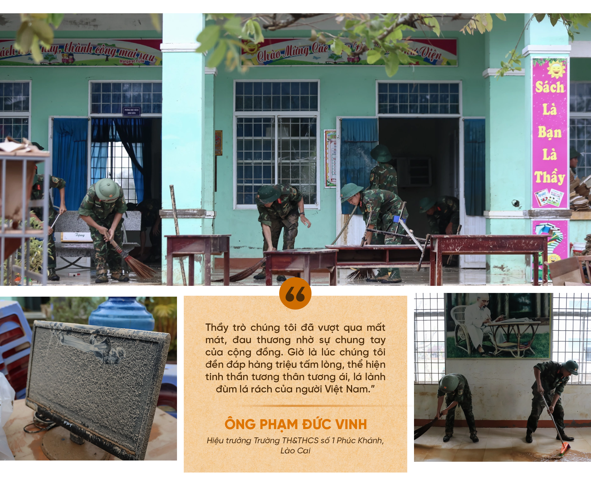 Lũ “lấy mất” trường, thầy cô đi xin từng cuốn vở, gieo mùa chữ mới - 18 Lũ “lấy mất” trường, thầy cô đi xin từng cuốn vở, gieo mùa chữ mới - 18