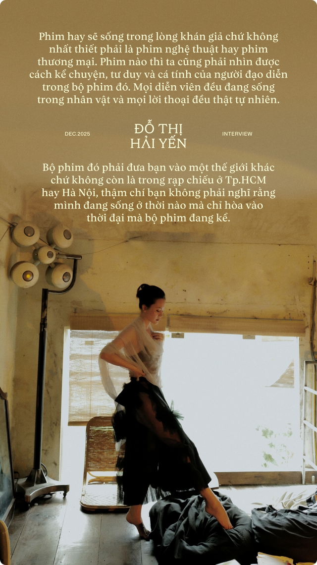 Đỗ Thị Hải Yến: “Phim hay sẽ sống trong lòng khán giả chứ không nhất thiết là phim nghệ thuật hay thương mại