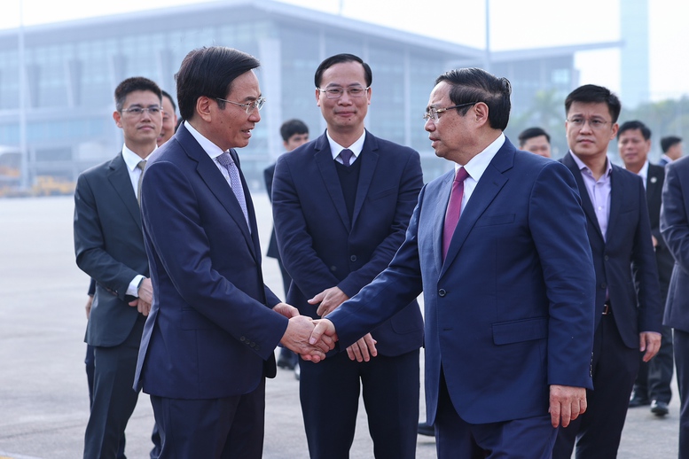 Thủ tướng Phạm Minh Chính tham gia Kỳ họp ủy ban liên Chính phủ Việt Nam - Lào - Ảnh 2.