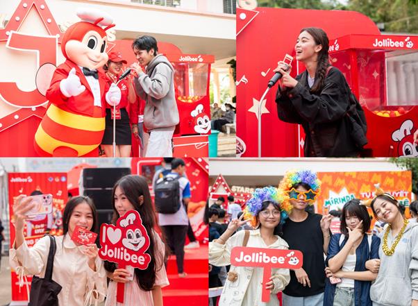 The Jolly Stars của Jollibee khép lại sau 1 năm thực hiện tại 376 trường đại học và cao đẳng- Ảnh 2. The Jolly Stars của Jollibee khép lại sau 1 năm thực hiện tại 376 trường đại học và cao đẳng- Ảnh 2.