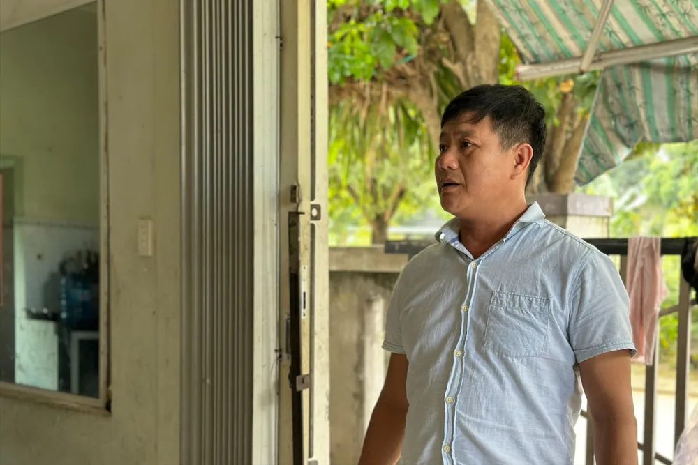 Ông Chính gặp khó trong việc lấy lại căn nhà của mình đã cho thuê. Ảnh: TN gian-nan-lay-lai-can-nha-da-cho-thi-tran-thue-2.jpg